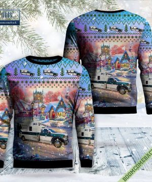 Shapleigh Rescue Squad EMS Christmas Sweater Jumper