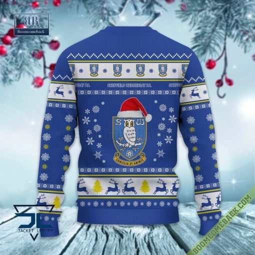 Sheffield Wednesday FC Trending Ugly Christmas Sweater