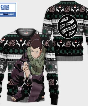 Shikamaru Naruto Anime Ugly Christmas Sweater