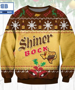 Shiner Bock Beer Christmas 3D Sweater