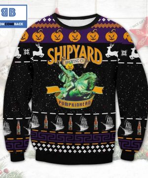 Shipyard Pumpkinhead Beer Christmas 3D Sweater