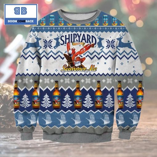 Shipyard Summer Ale Beer Christmas 3D Sweater