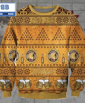 Shock Top Unfiltered Beer Christmas 3D Sweater