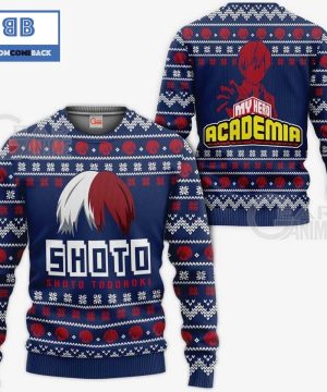 Shoto Todoroki My Hero Academia Anime Ugly Christmas Sweater