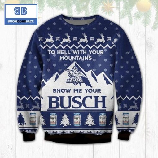 Show Me Your Busch Ugly Sweater