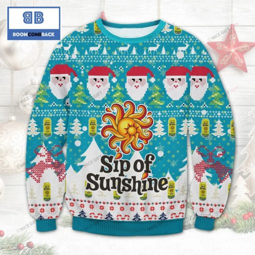 Sip of Sunshine Beer Christmas 3D Sweater