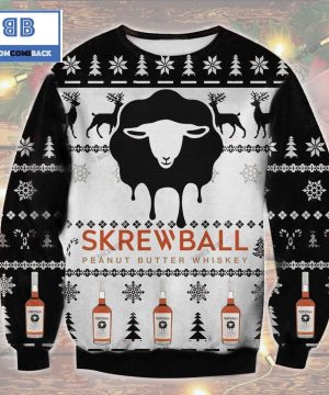 Skrewball Whiskey Christmas 3D Sweater