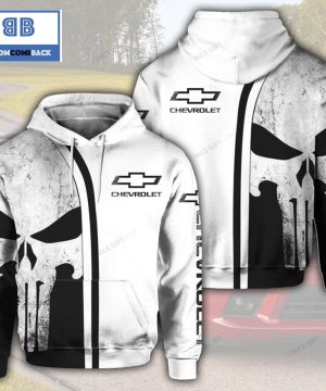 skull chevrolet black white 3d hoodie 2 QejUh