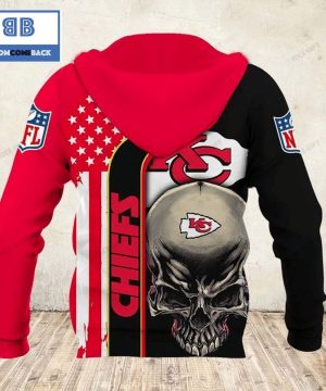 skull nfl kansas city chiefs 3d hoodie 2 oNUZJ