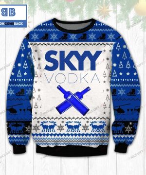 SKYY Vodka Christmas 3D Sweater