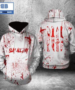 Slay All Day Halloween 3D Hoodie