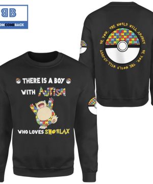 Snorlax Autism Pokemon Anime Christmas 3D Sweatshirt