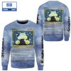 Shiny Origin Form Giratina Christmas Pokemon Anime 3d Sweatshirt