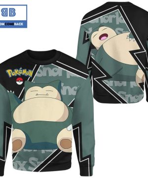 snorlax pokemon anime christmas 3d sweatshirt 3 1nhDk