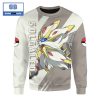 Starry Kitsun Pokemon Anime Christmas 3D Sweatshirt