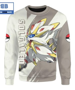 Solgaleo Legendary Pokemon Anime Christmas 3D Sweatshirt