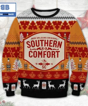 Southern Comfort Whiskey Christmas 3D Sweater