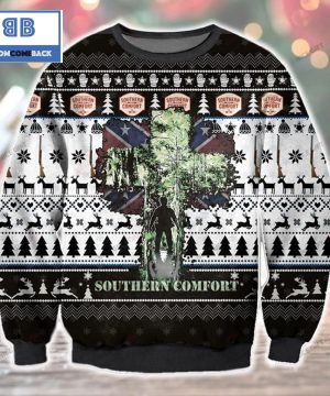 Southern Comfort Whiskey Christmas Jugnle 3D Sweater