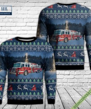 Southport Fire Department Ugly Christmas Sweater