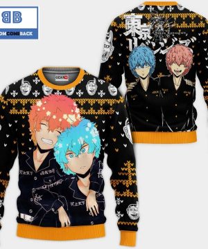 Souya And Nahoya Kawata Tokyo Revengers Anime Ugly Christmas Sweater