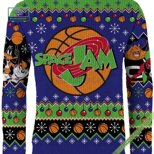 Space Jam 3D Ugly Christmas Sweater Gift For Adult And Kid