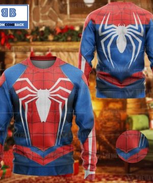 spider man msm game suit custom imitation knitted christmas 3d sweater 3 3xiZ7