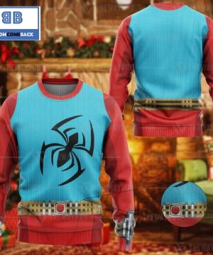 Spider Man Scarlet Spider Custom Imitation Knitted Christmas 3d Sweater