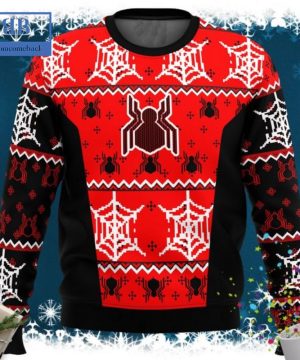 Spider Man Symbol Web Ugly Christmas Sweater