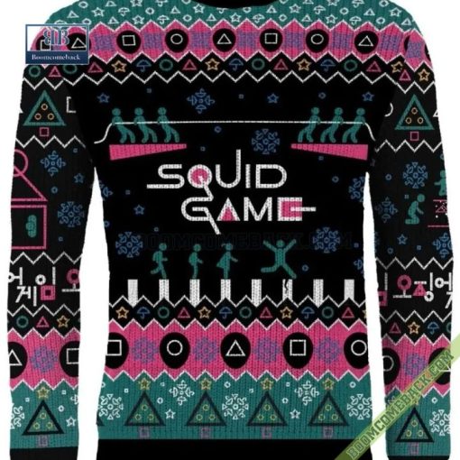 Squid Game Merry Squidmas Ugly Christmas Sweater