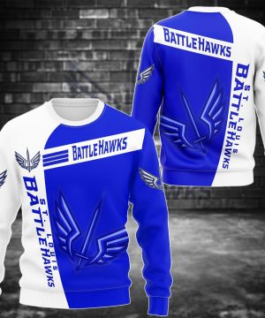 St. Louis BattleHawks XFL 3D Ugly Christmas Sweater