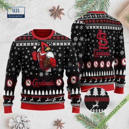 St. Louis Cardinals Baseball Lovers Ugly Christmas Sweater