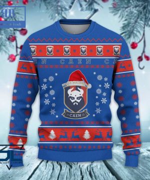 Stade Malherbe Caen Santa Hat Ugly Christmas Sweater