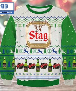 Stag Beer Christmas 3D Sweater