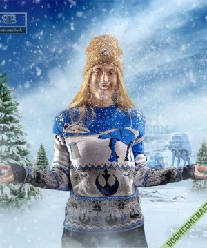 Star Wars Happy Hoth-idays 3D Christmas Sweater Gift For Adult And Kid