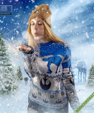 Star Wars Happy Hoth-idays 3D Christmas Sweater Gift For Adult And Kid