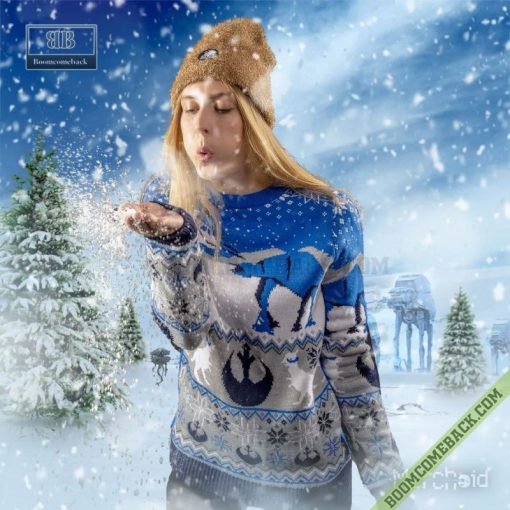 Star Wars Happy Hoth-idays 3D Christmas Sweater Gift For Adult And Kid