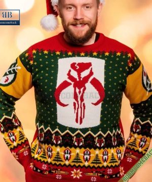 Star Wars Mandalorian Ugly Christmas Sweater