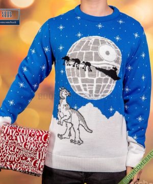 star wars tauntaun tidings ugly christmas sweater gift for adult and kid 5 Yl9kW