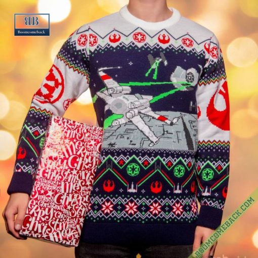 Star Wars X-Wing vs. TIE Fighter Game Ugly Christmas Sweater