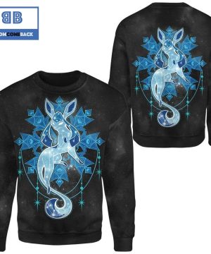 Starry Sky Of Ice Pokemon Anime Christmas 3D Sweatshirt