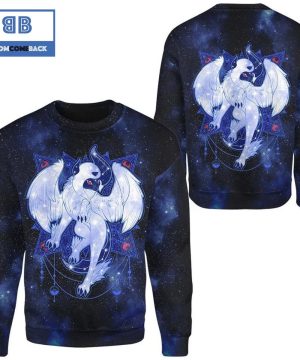 Starry Winged Sphinx Pokemon Anime Christmas 3D Sweatshirt