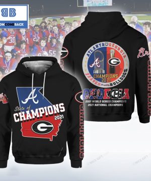 State Of Champions 2021 3D Hoodie