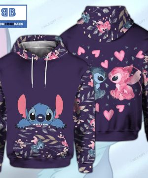 stitch and angel 3d hoodie 2 8JAKN