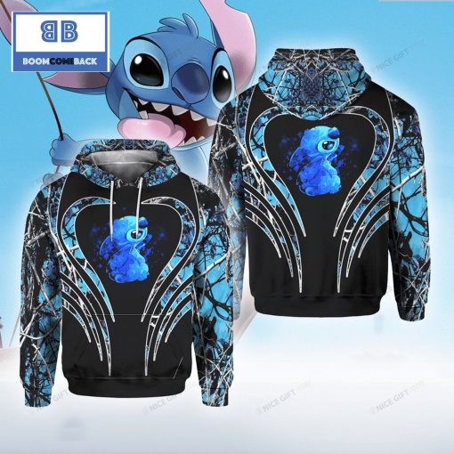 Stitch Disney Channel 3D Hoodie