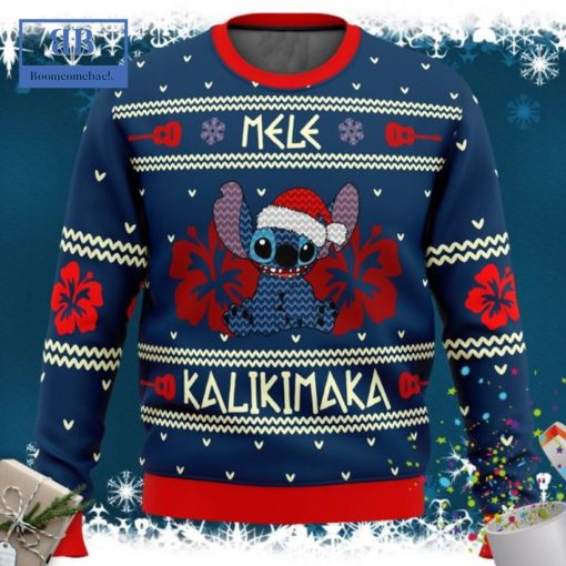 Stitch Mele Kalikimaka Ugly Christmas Sweater