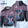 Stitch Touch Me And I Will Bite You 3D Hoodie