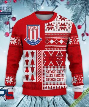 Stoke City Ugly Christmas Sweater, Christmas Jumper