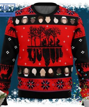 Stranger Things Red Ugly Christmas Sweater