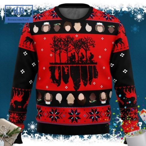 Stranger Things Red Ugly Christmas Sweater