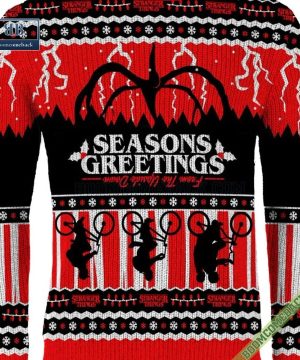 stranger things upside down ugly christmas sweater 7 Edrhd